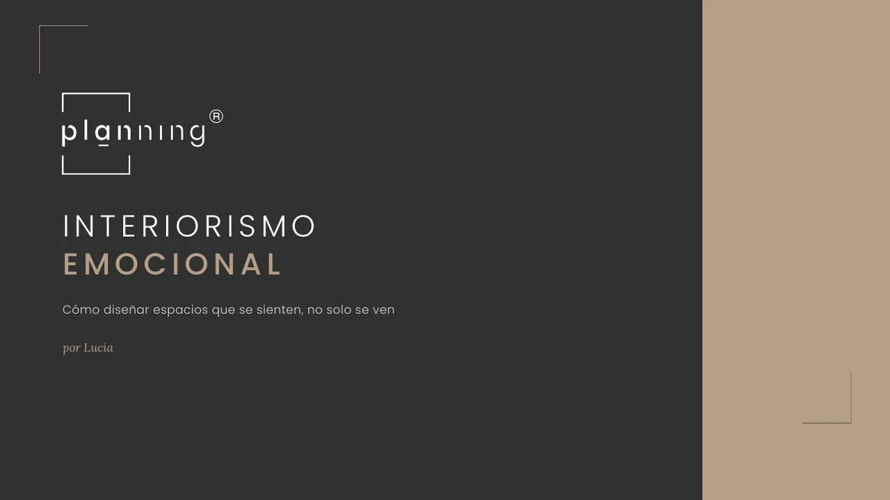 Interiorismo Emocional: cómo diseñar espacios que se sienten